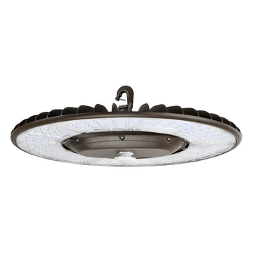 Image of UFO LED High Bay Light Fixture, 410W/330W/250W/160W 72,000LM (1000W MH/HPS Eqv.), Dimmable, Hanging Hook, UL & DLC Listed, High Bay for Warehouse Factory Barn Shop